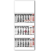 Mega-Tri Pad Shipping Calendar - Red and Black