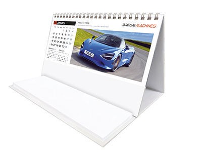 Dream Machines Task Station Desk Calendar