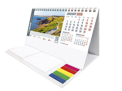 Countryside Walks Note Station Desk Calendar