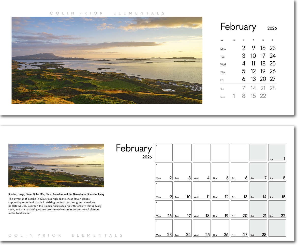 Colin Prior Task Station Desk Calendar