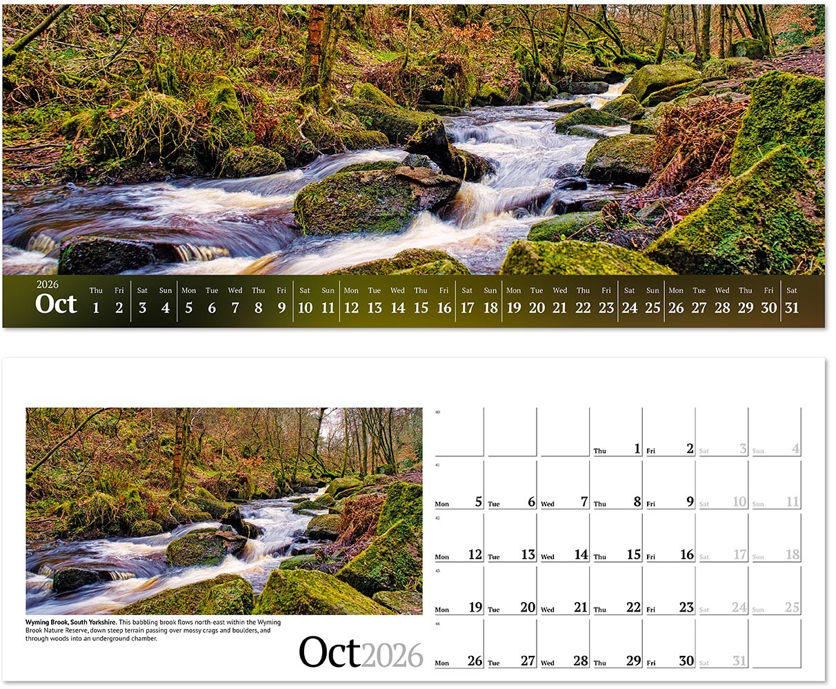Wild Britain Desk Calendar