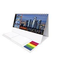 Iconic Structures Note Station Desk Calendar