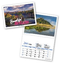 Beautiful Britain Postage Saver Calendar