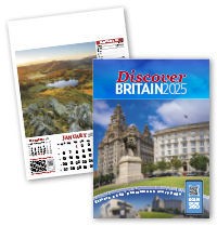 Discover Britain Wall Calendar