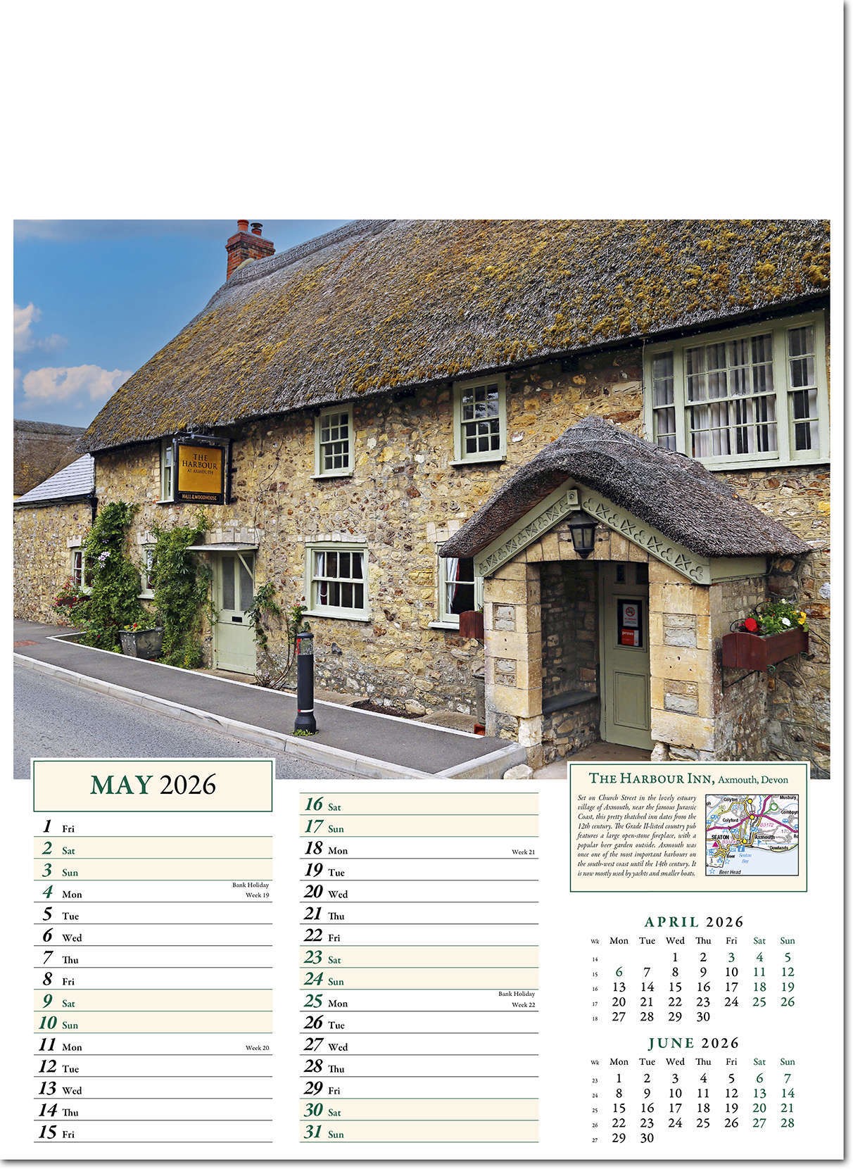 Olde Worlde Inns Calendar