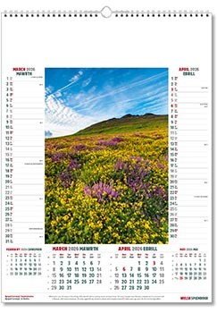 Welsh Splendour Calendar