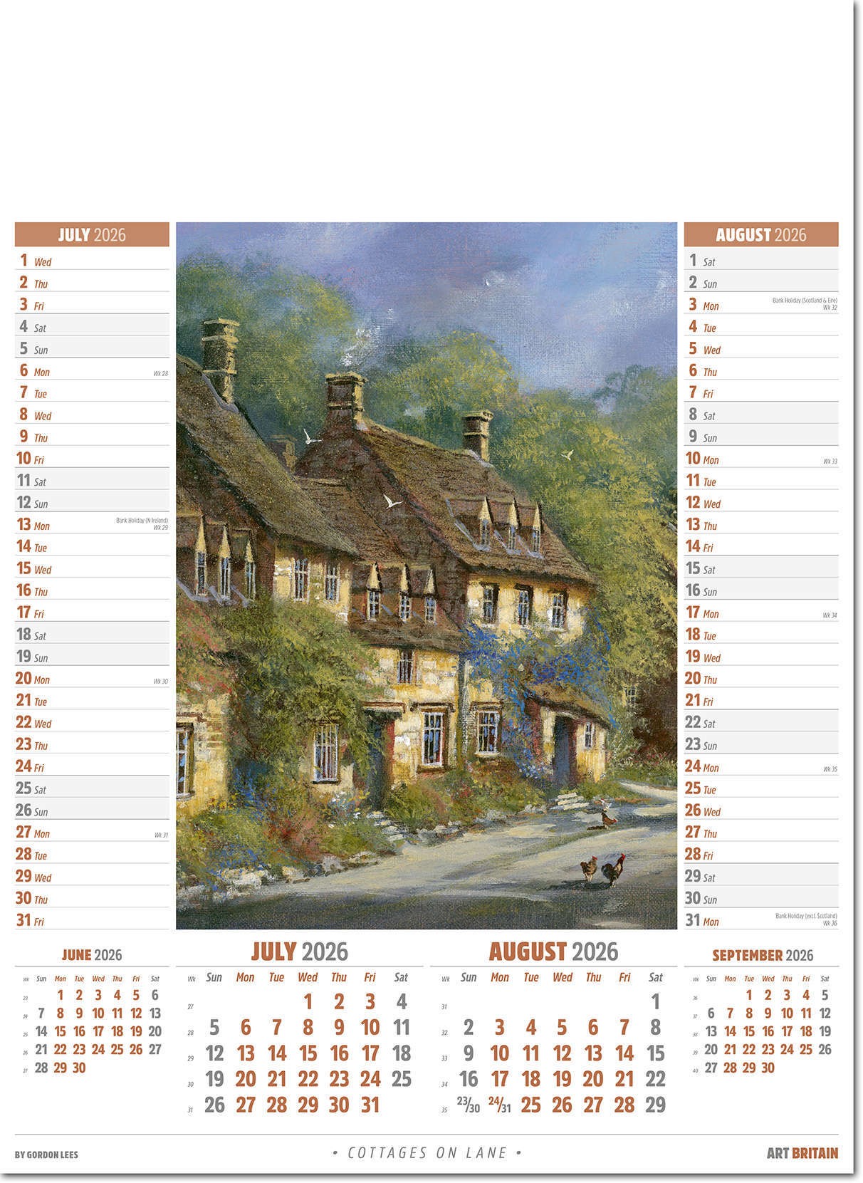 Art Britain Calendar