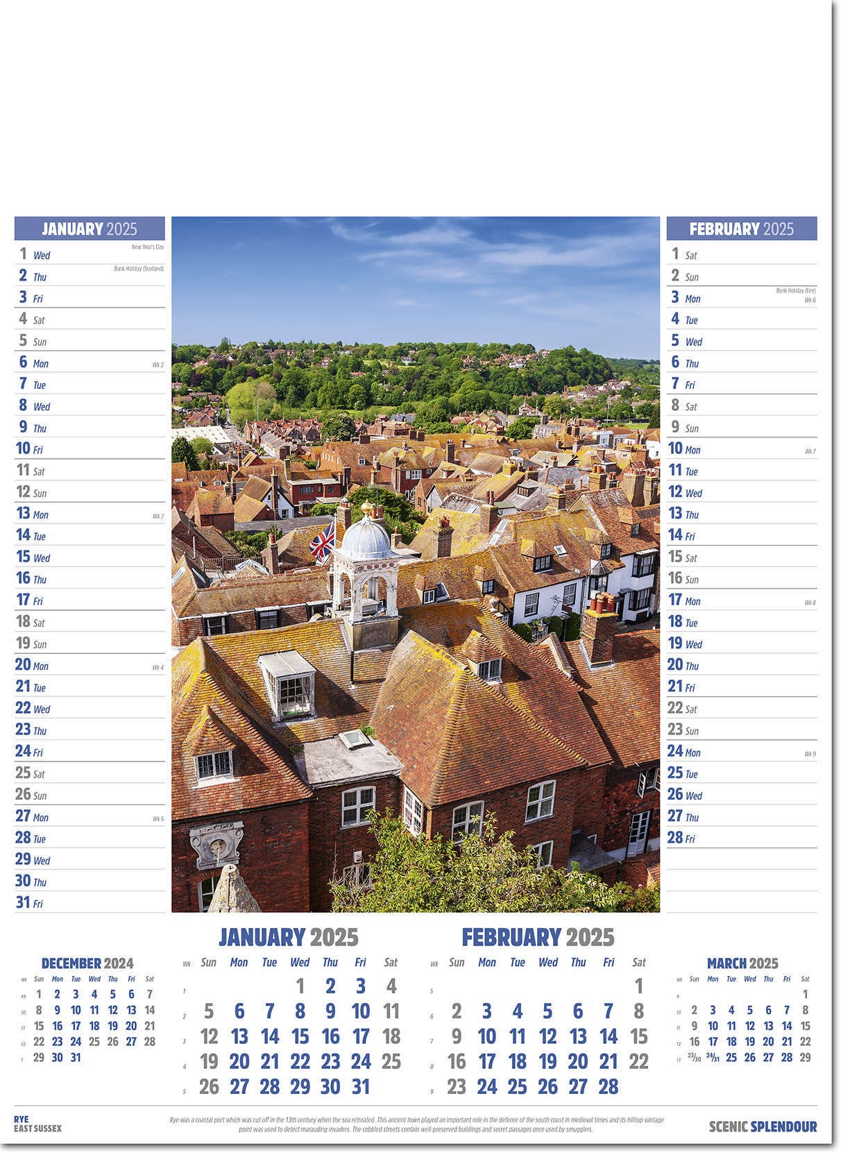 Scenic Splendour Calendar