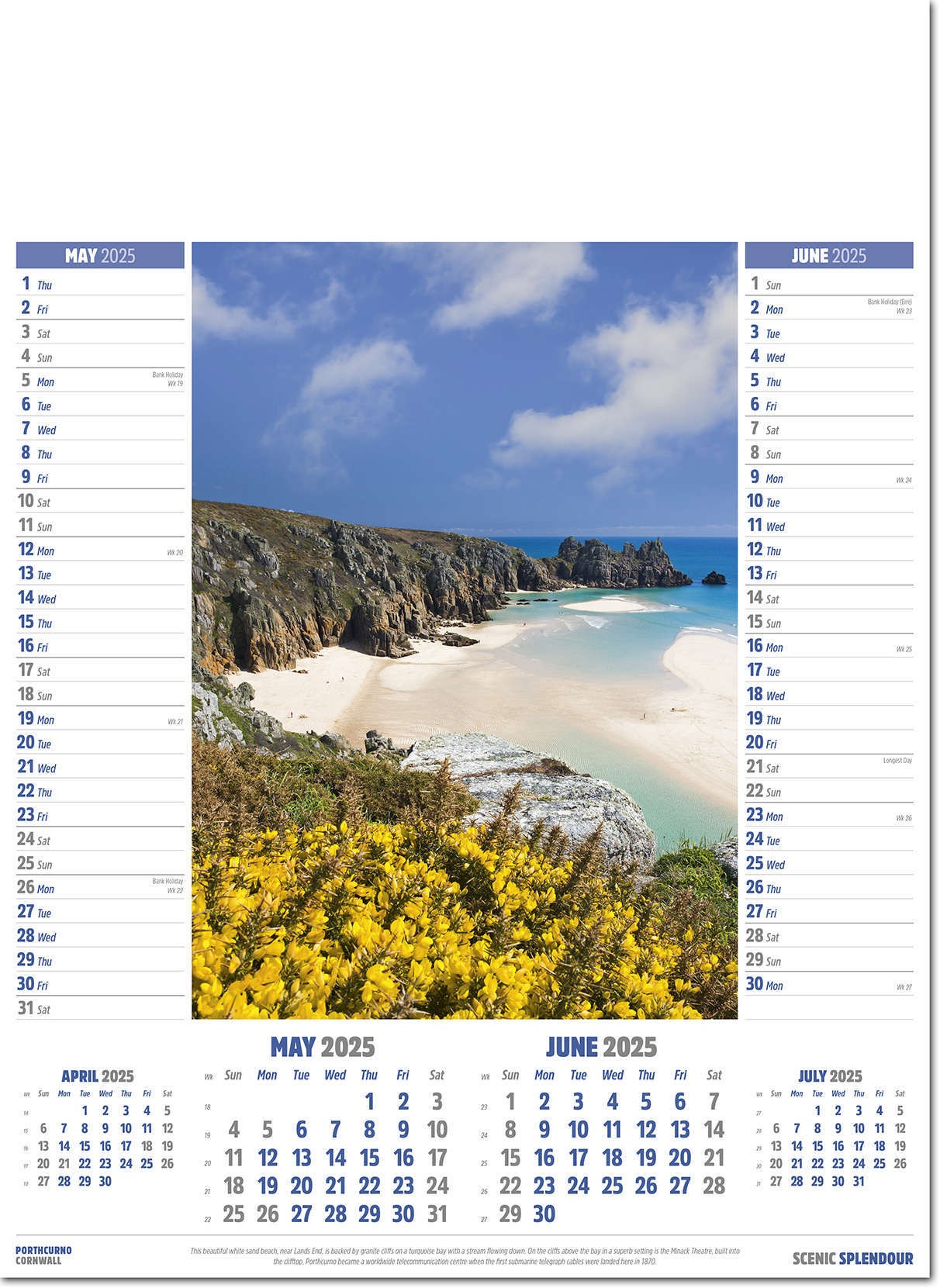 Scenic Splendour Calendar