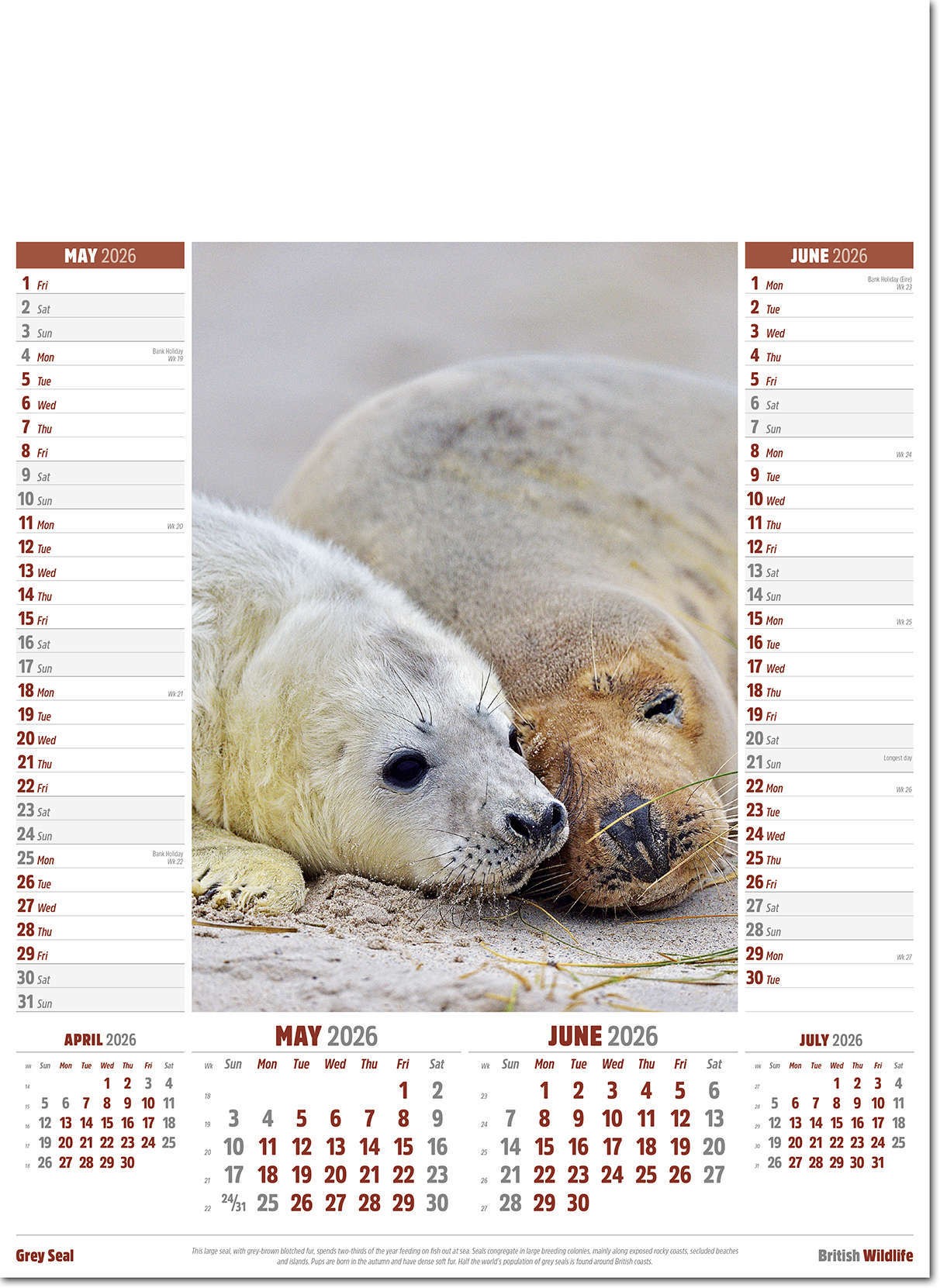 British Wildlife Calendar