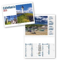 Caledonia Postage Saver Calendar