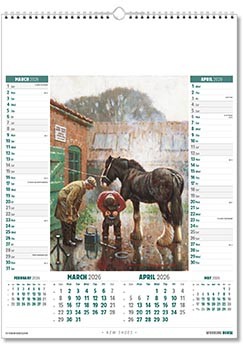 Working Horse Calendar