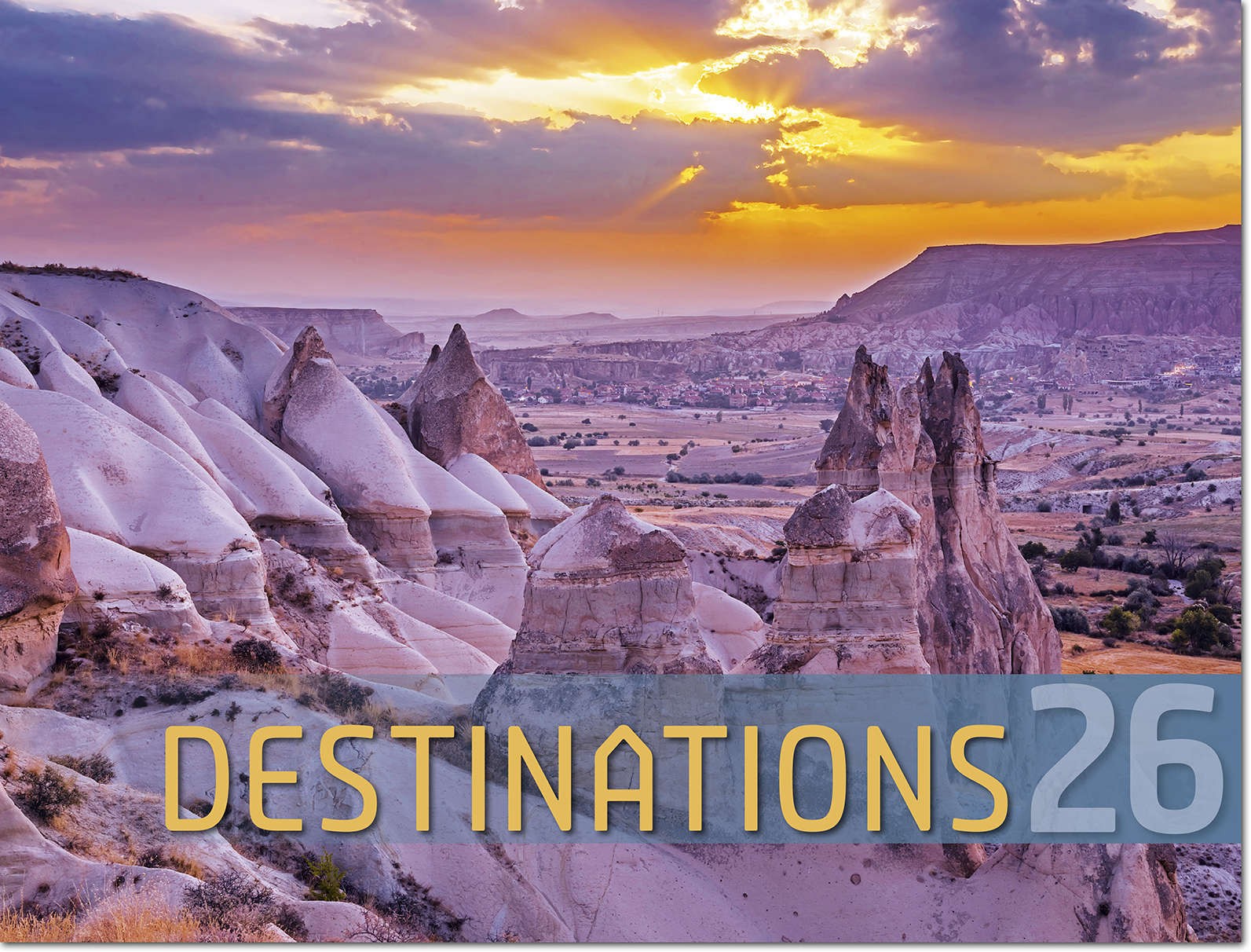 Destinations Wall Calendar