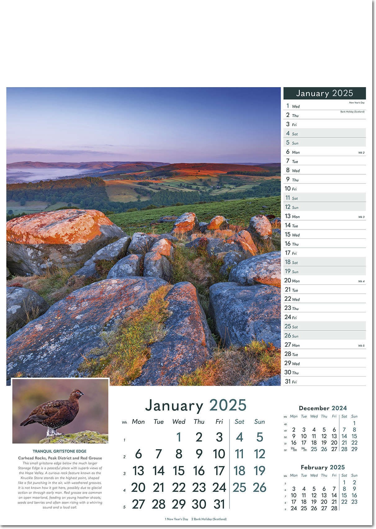 Rural Britain Wall Calendar