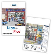 Nine to Five Calendar