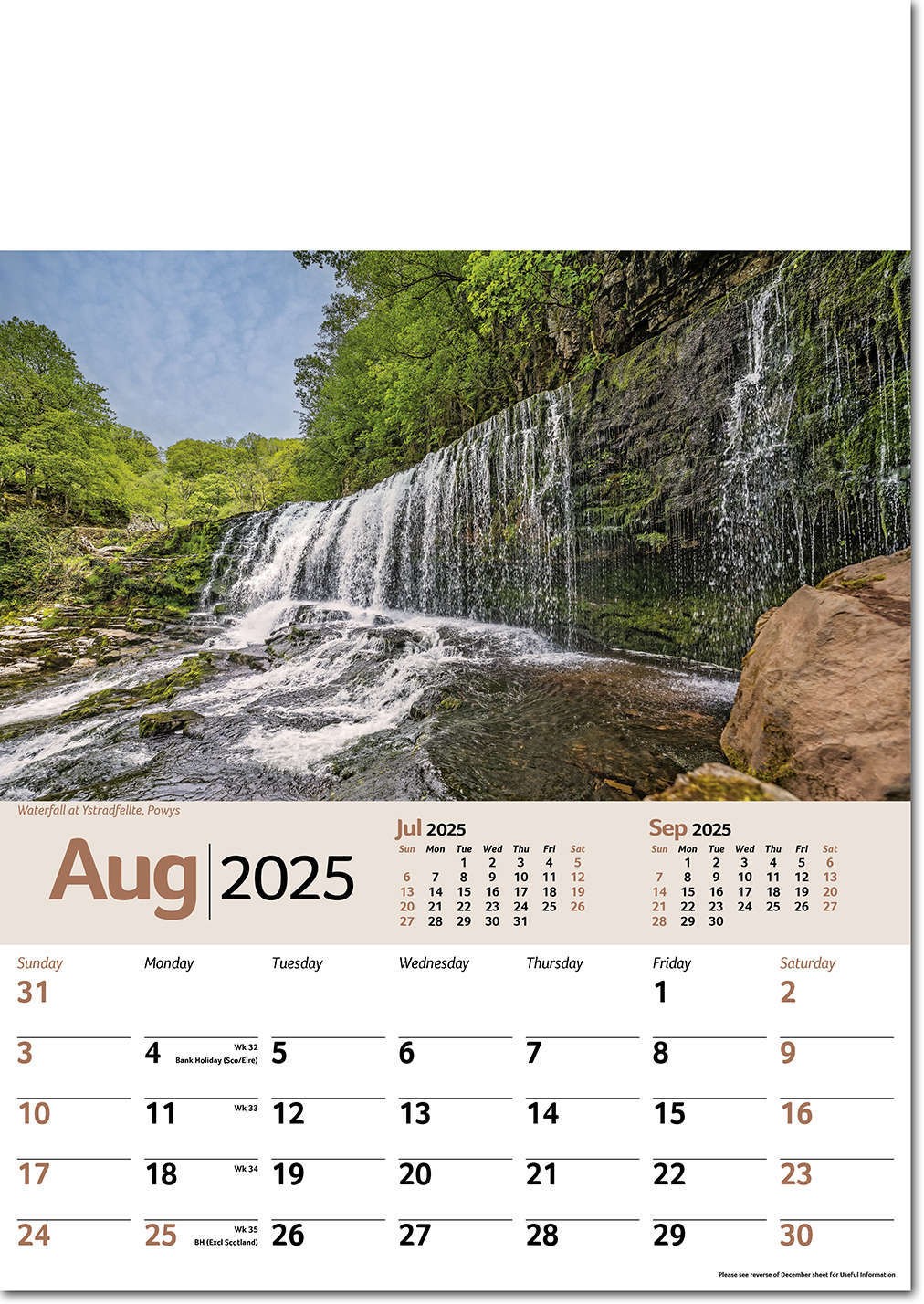 Scenic Memo Calendar