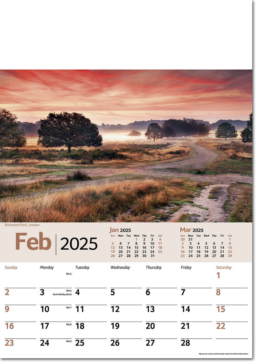 Scenic Memo Calendar