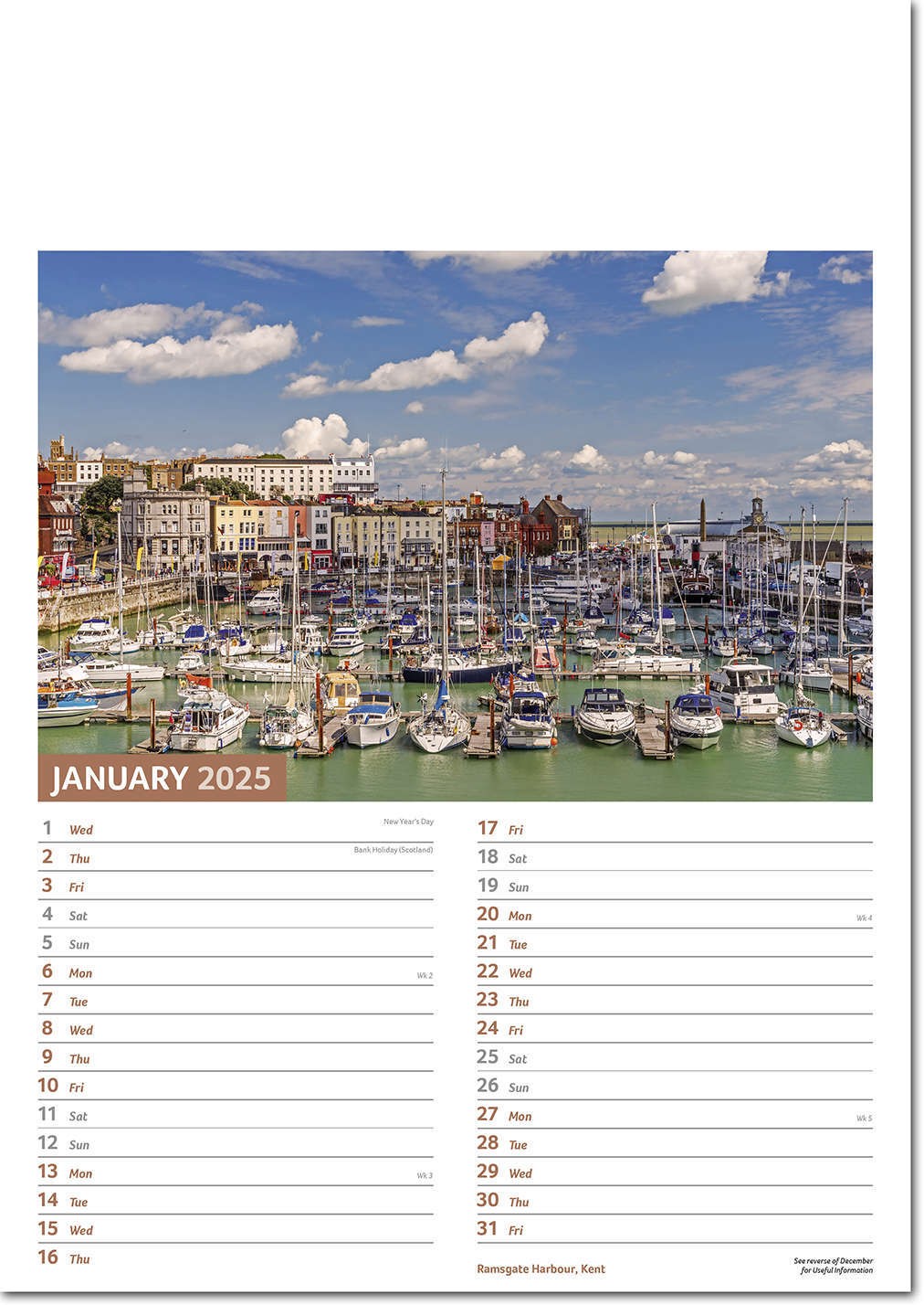 Scenic Memo Calendar