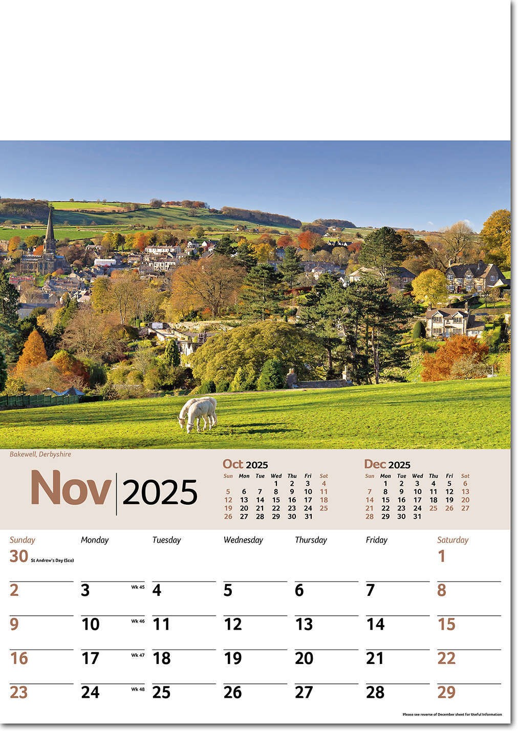 Scenic Memo Calendar