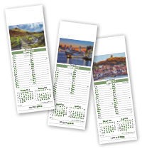 Slimline Scenes of Britain Calendar