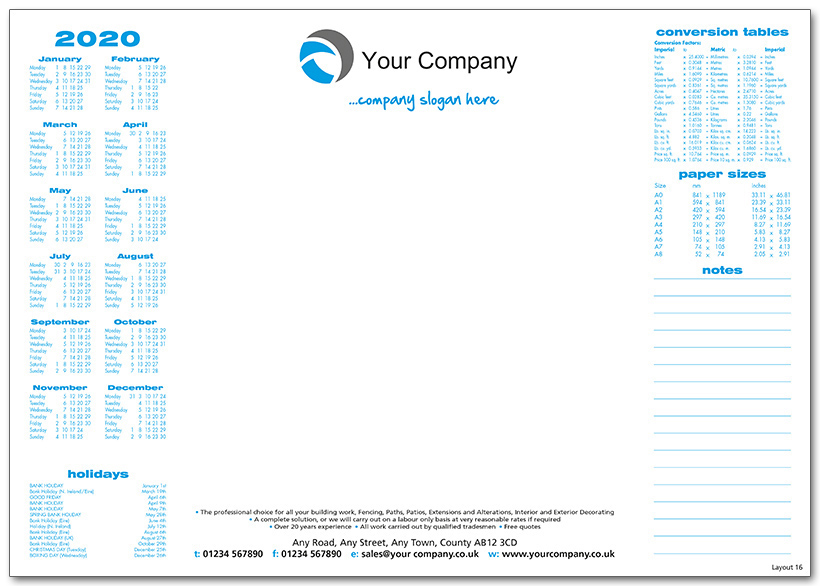 Large Format Deskpads